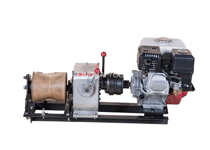 1 tona gasolina kable txiki tiraka Tresnak Motor Winch Honda GX160 5.5HP