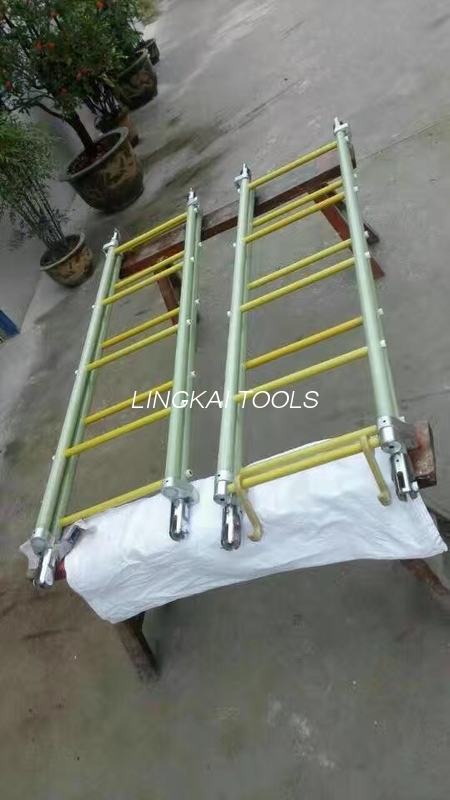 Beira-zuntzezko isolatutako argi-eskailerak Goiko Linea Dorrea Instalatzeko