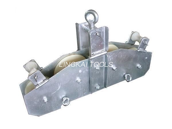 23.5KG Opgw Instalazio Tresnak R570 Bend Raduis 10KN Quadrant Kable Blokea