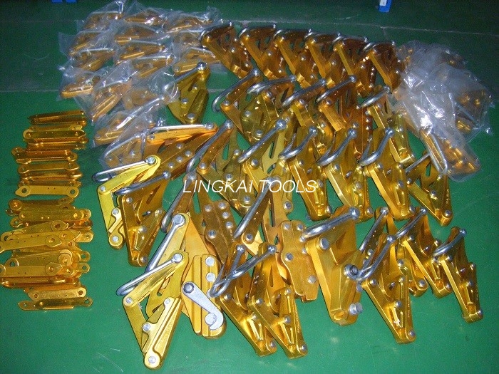 CE Onartutako Dorrea Eraikitzeko Tresnak Aluminiozko Aleazio Eroalea Gripper Kable Besarkadak