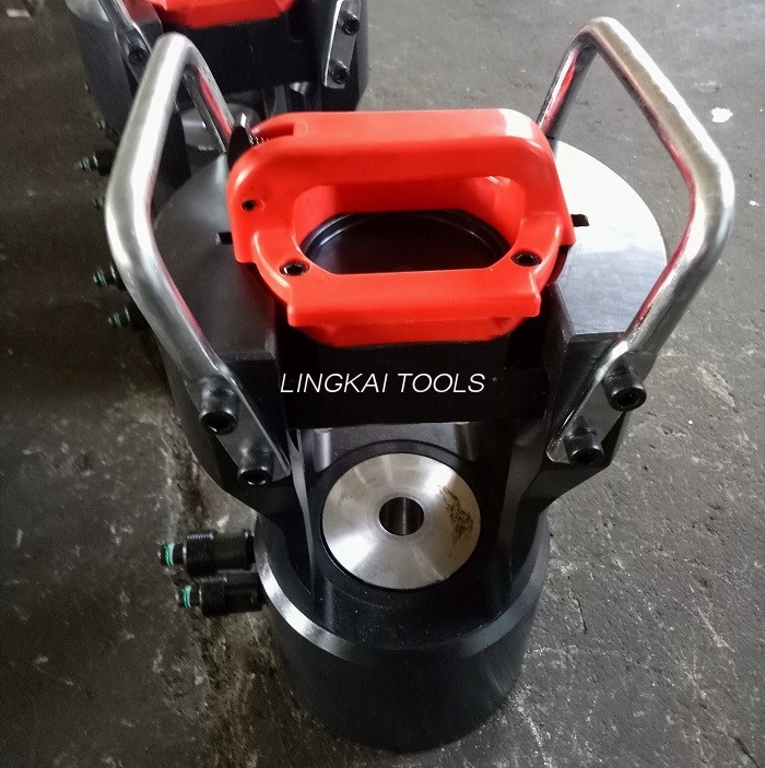 100 T Kable Hidraulikoa Crimping Tresna / Prentsa Hidraulikoa 80Mpa Ponpa Hidraulikoarekin