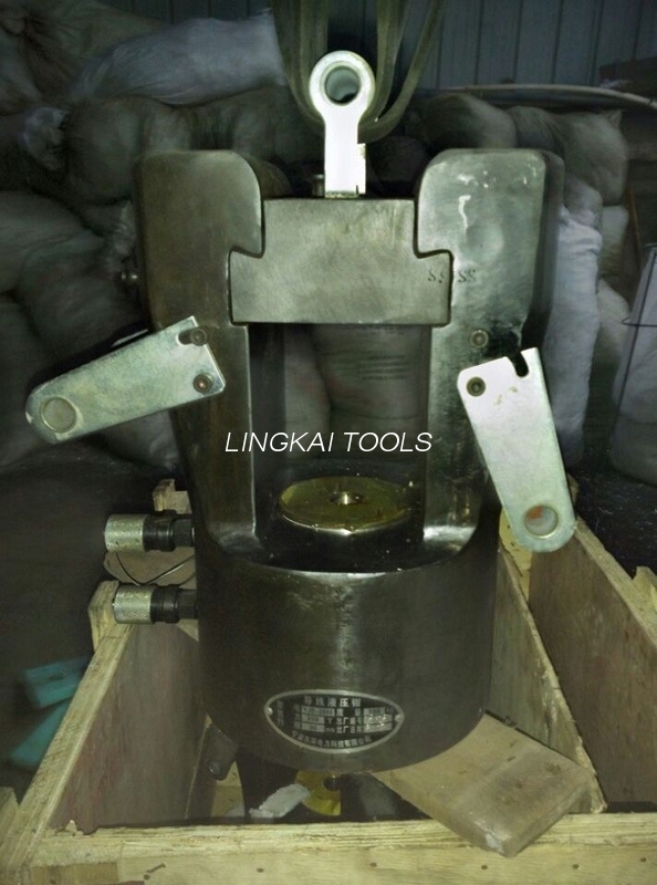 35 mm-ko traza 200T pinzaketa-tresna hidraulikoa ACSR1440 terminaletarako, hexagono buruarekin