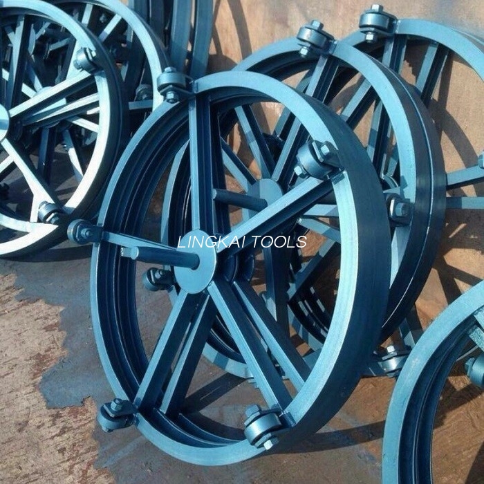 1000 mm-ko diametroa lurpeko kable-tresnek altzairuzko plaka biratu zutik ordainketa-danborra