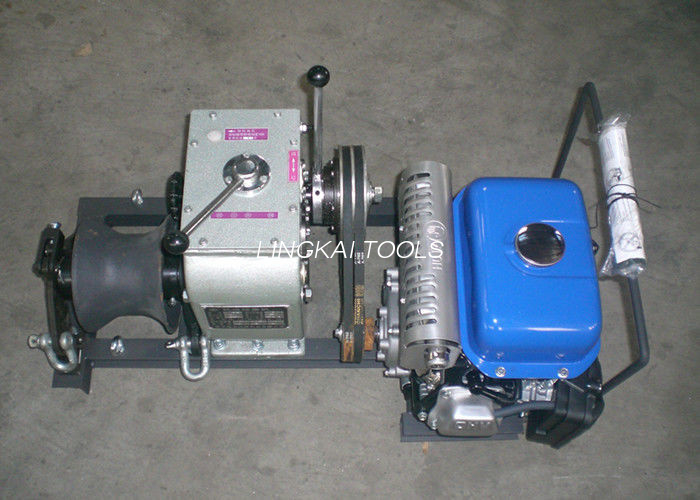 3 tonako polipasto-kablearen kablearen tiratzailea Tamaina txikia Yamaha gasolina motorrekin