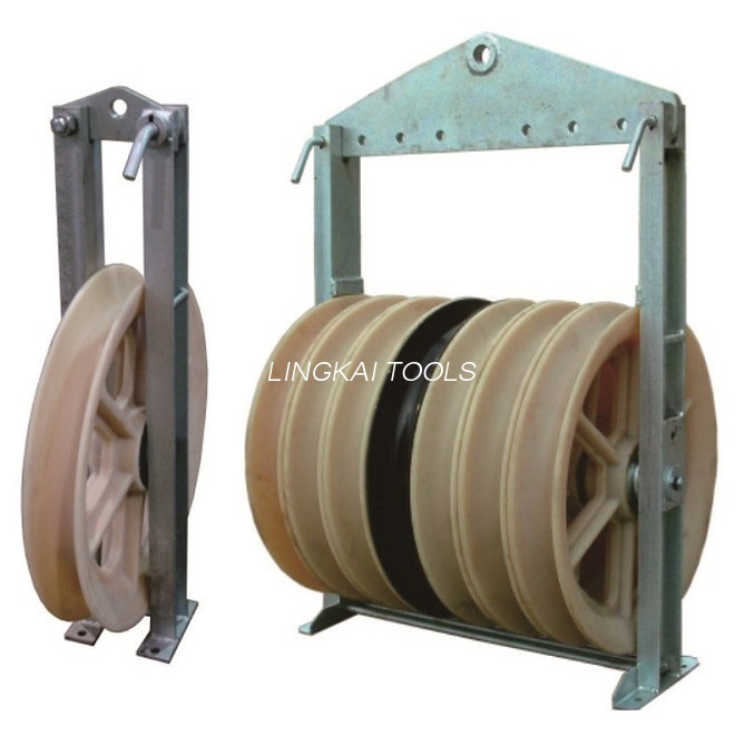 Eroaleen blokeak Nylon Sheave Stringing Block Polea Helikoptero Stringing Blocks