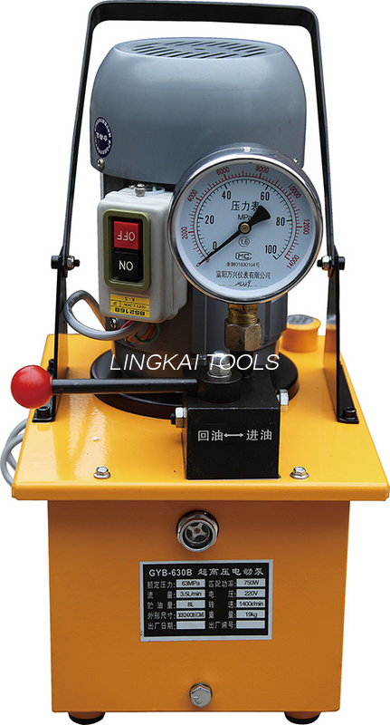 Etapa bikoitzeko 3.0kw-ko crimping tresna hidraulikoa elikadura elektrikoko ponpa