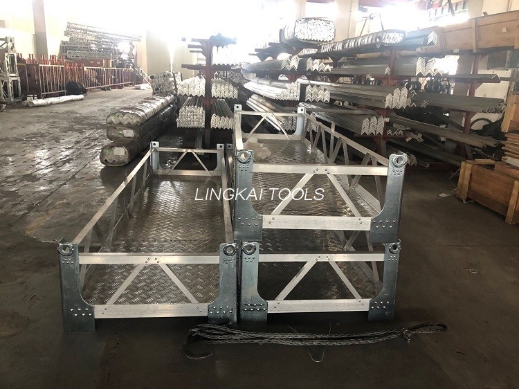 Aluminiozko aleazioko lan-plataforma Dorre-eroaleen junturak konpresiorako